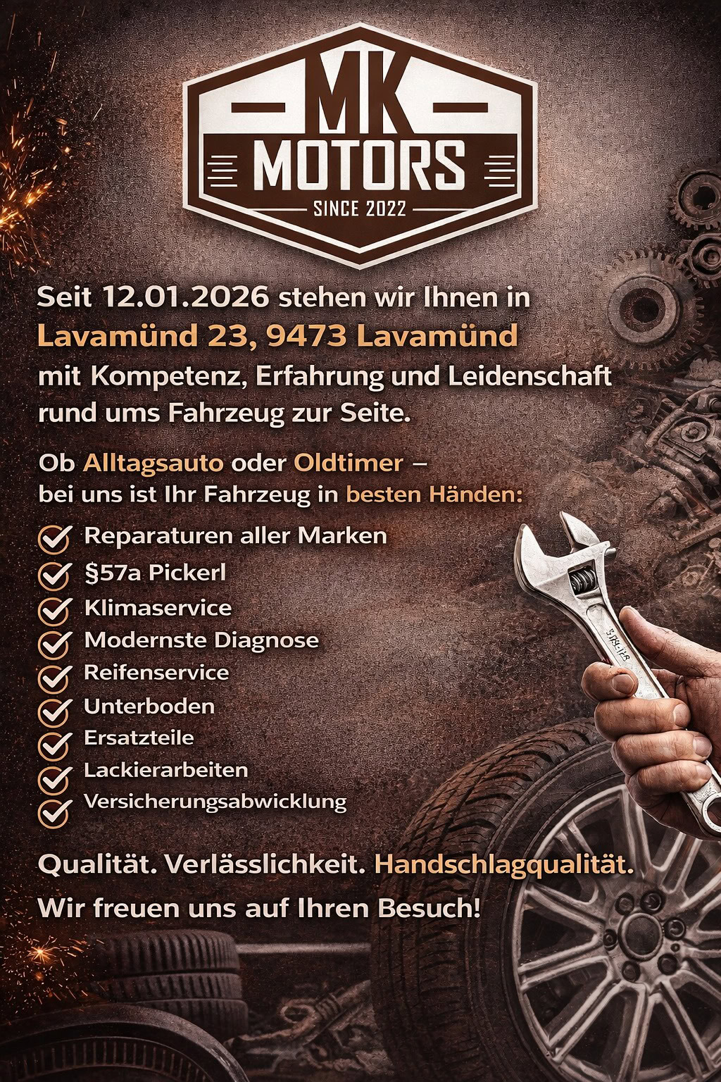 MK MOTORS Leistungen